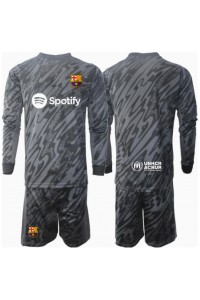 Barcelona Keeper Babyklær Tredje Fotballdrakt til barn 2024-25 Lange ermer (+ Korte bukser)